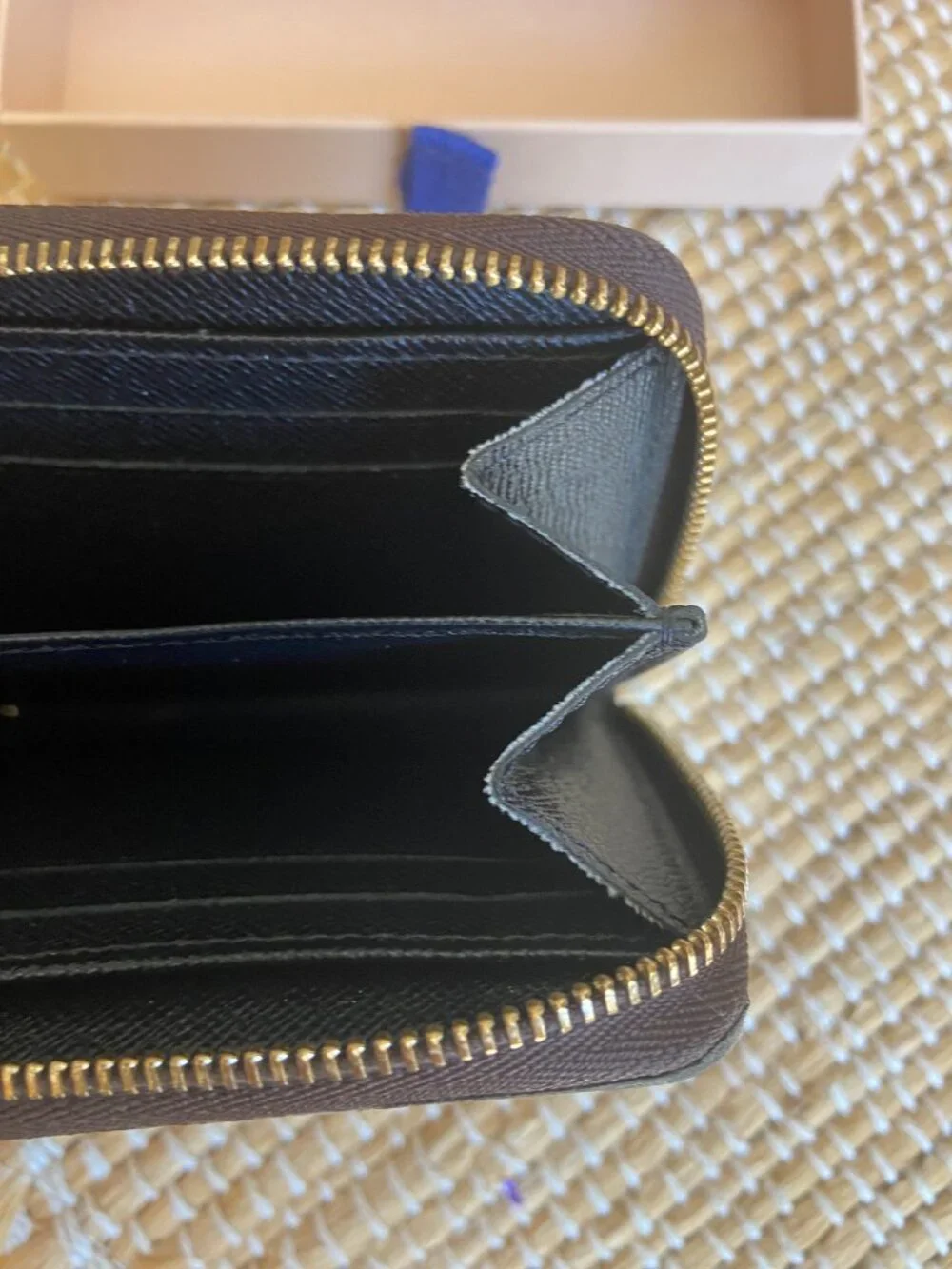 Louis Vuitton MONOGRAM GIANT Zippy Coin WALLET WITH BOX